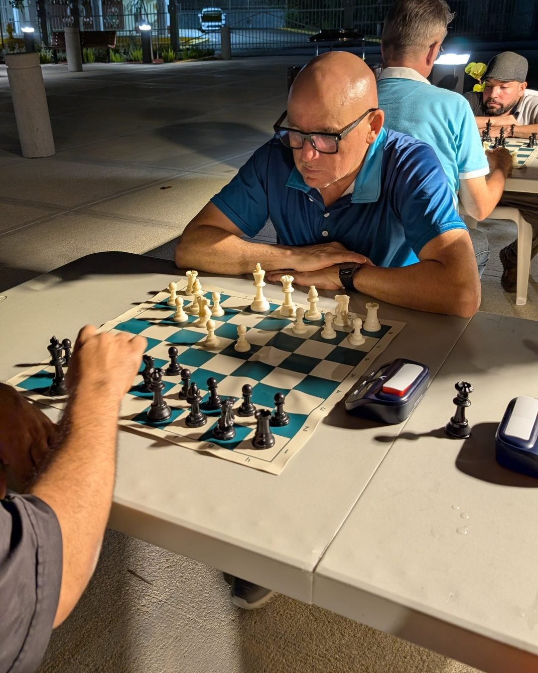 Luis Torres Vazquez en la Plaza Manuel Mena durante el torneo.